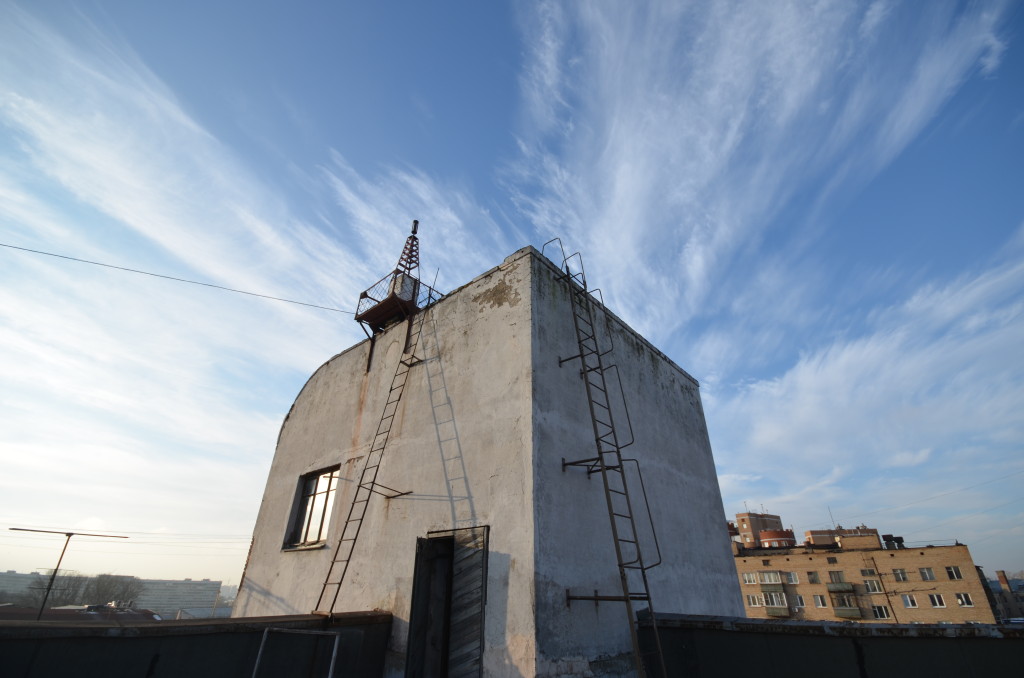 Rooftop of the House of Artists. Moscow. Photograph: Alexis Zimberg. 2013.
